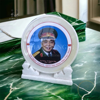 Đĩa in hình bác giáp 20cm HANMYNGHE