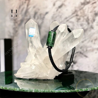 Vòng tay lu thống đá ngọc cẩm thạch HANMYNGHE
