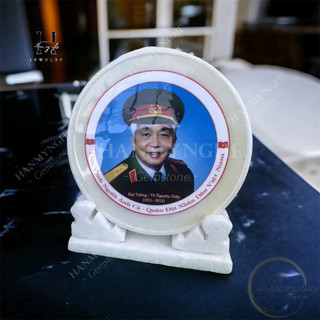 Đĩa in hình bác giáp 20cm HANMYNGHE