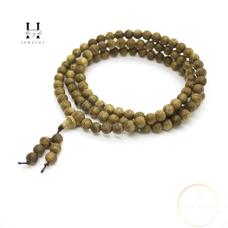 Set 2 Vòng tay trầm hương cặp đôi nam nữ 108 hạt 6ly và 8 ly mang lại gắn kết hạnh phúc bình yê