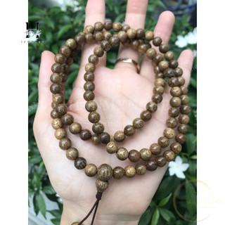 Vòng Tay Chuỗi Hạt Trầm Hương 6mm 108 hạt HANMYNGHE