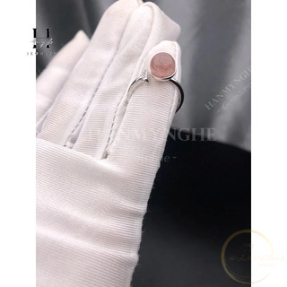 Nhẫn đá thạch anh hồng freesize HANMYNGHE