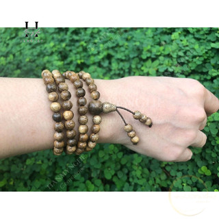 Vòng tay trầm hương 108 hạt HANMYNGHE
