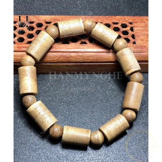 Vòng tay trầm hương dạng trúc HANMYNGHE