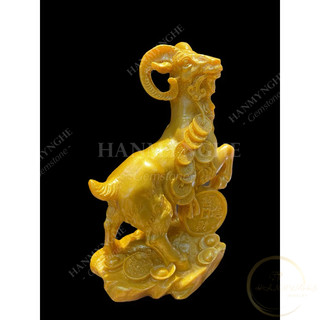 Dê bột đá đúc phong thuỷ cao 25 cm HANMYNGHE