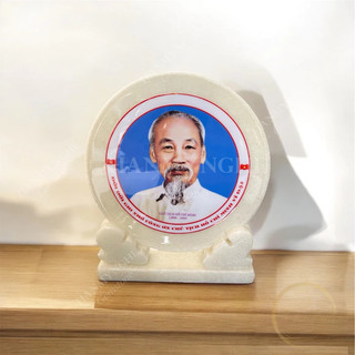 Đĩa đá in ảnh Bác Hồ đk 20 cm HANMYNGHE