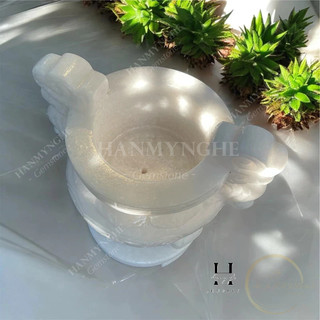 Lư hương công giáo cao 35 cm đk bụng 22 cm đá non nước tự nhiên HANMYNGHE