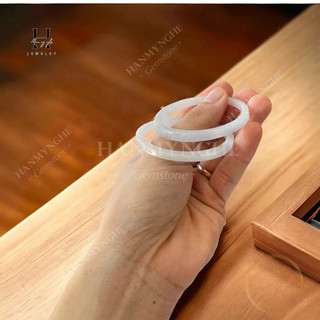 Vòng bảng nhỏ đá ngọc cẩm thạch ni 50-52mm