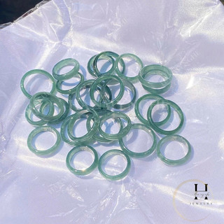 Nhẫn đá lam ngọc tự nhiên nitay 15-18 mm HANMYNGHE