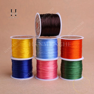 Dây chỉ chun chỉ tơ để xâu hạt đá xỏ hạt đá phong thủy (nhiều màu) HANMYNGHE