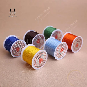 Dây chỉ chun chỉ tơ để xâu hạt đá xỏ hạt đá phong thủy (nhiều màu) HANMYNGHE
