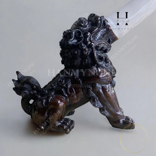 Cặp ngà bột đá trơn cao 70cm HANMYNGHE