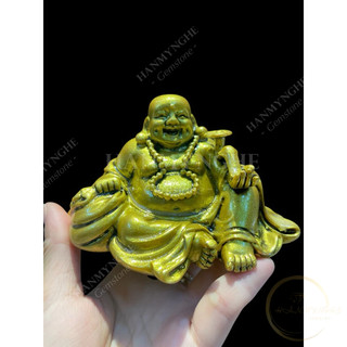Di lặc để ô tô ngang 10 cm bột đá đúc HANMYNGHE