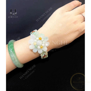 vòng tay đá ngọc jade tự nhiên HANMYNGHE