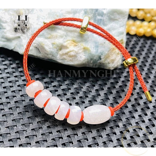 Vòng tay ngũ điếu đá moonstone tự nhiên HANMYNGHE
