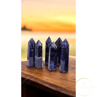 Trụ đá sodalite cao tầm 9 cm HANMYNGHE