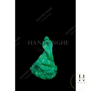 Tượng con rắn bột đá đúc 16 cm HANMYNGHE