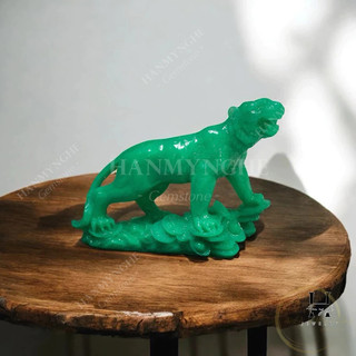 Tượng hổ bột đá đúc 20cm HANMYNGHE
