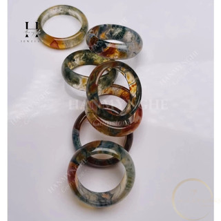 Nhẫn đá ngọc thủy tảo HANMYNGHE