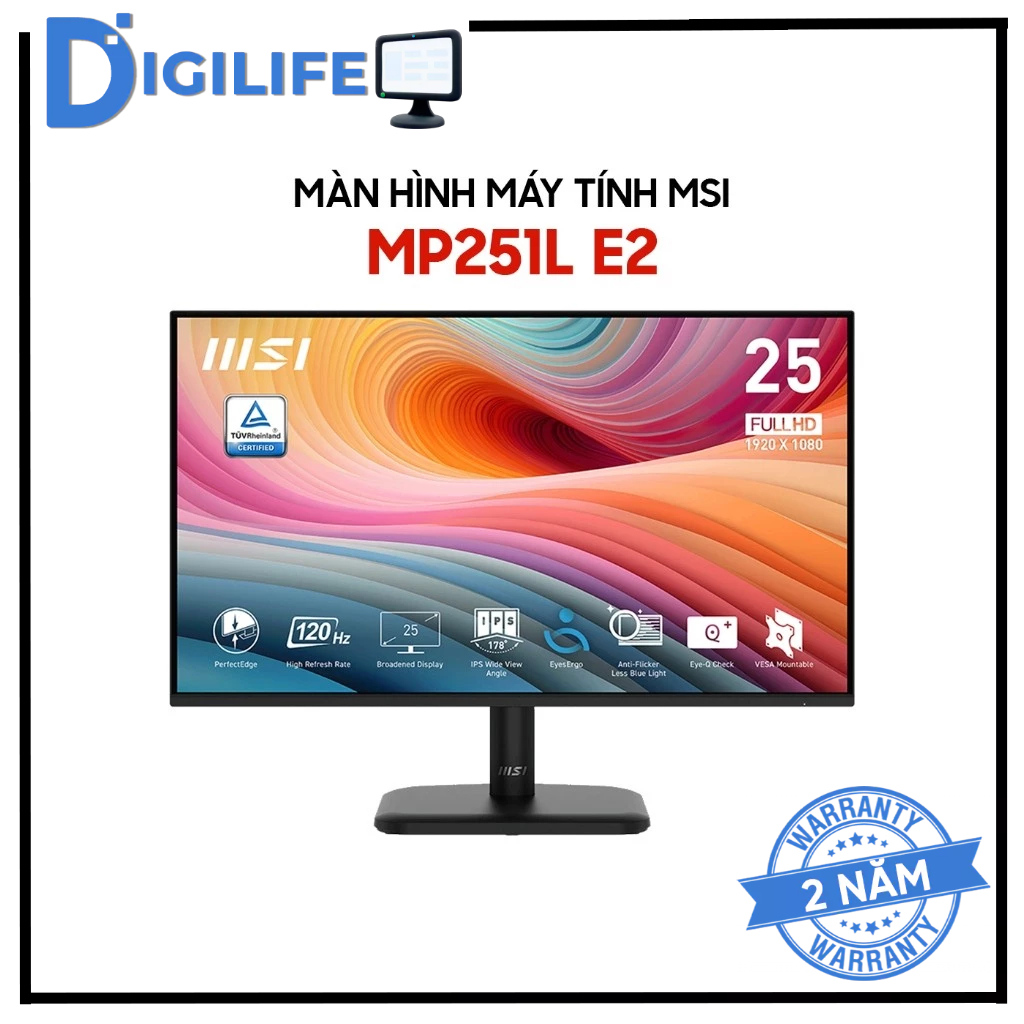 Màn Hình - Monitor Văn Phòng - MSI MP225V MP242L MP251L E2 MP251W E2 22 ...
