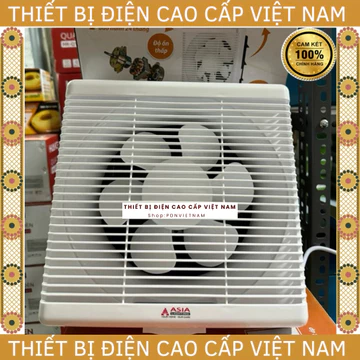[Liên hệ giá tốt] Quạt hút gió Âm Tường Asia QHT, màu trắng, nhiều kích thước, quạt hút mùi wc, nhà tắm, phòng bếp