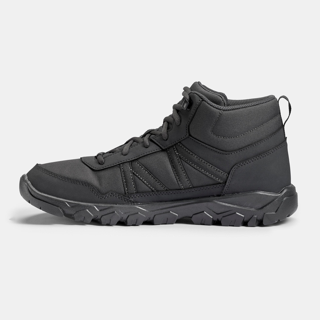 Ảnh Giày hiking nam cổ lửng DECATHLON NH100 đen mã 8756701 2