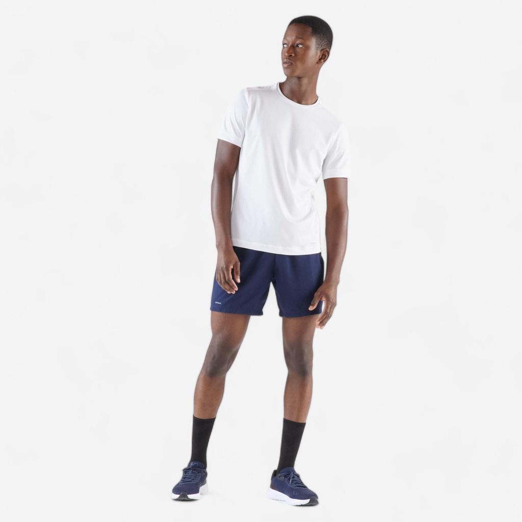 Ảnh Quần short chạy bộ nam DECATHLON Run 100 xanh dương mã 8903130 1