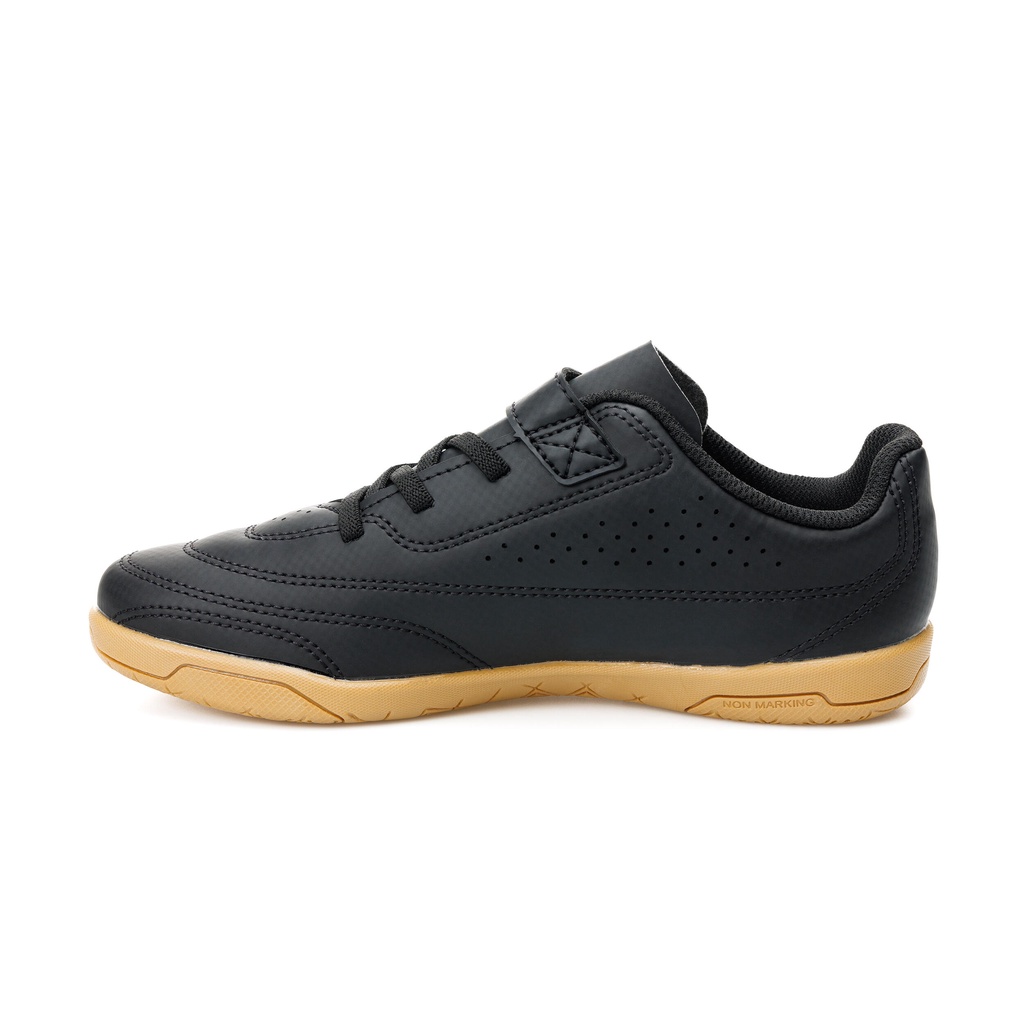 Ảnh Giày đá bóng trẻ em thoải mái DECATHLON 100 đen/xám mã 8882900 3
