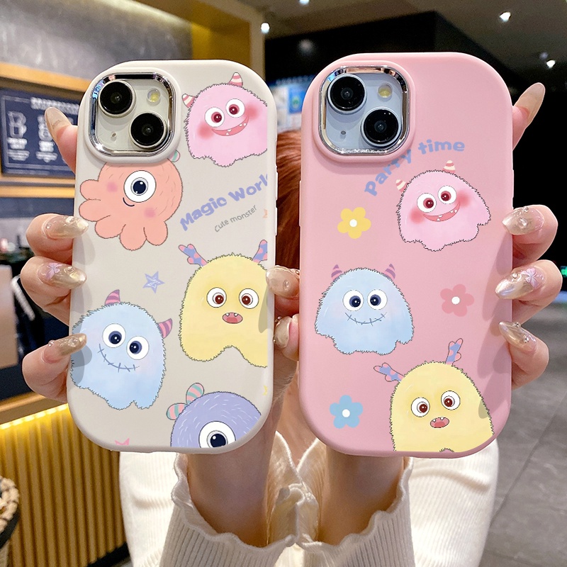 Ốp Lưng Realme 5 5i 5s 6i C3 C3i 8 Pro 8i Narzo 50 Ốp Vỏ quái vật dễ thương