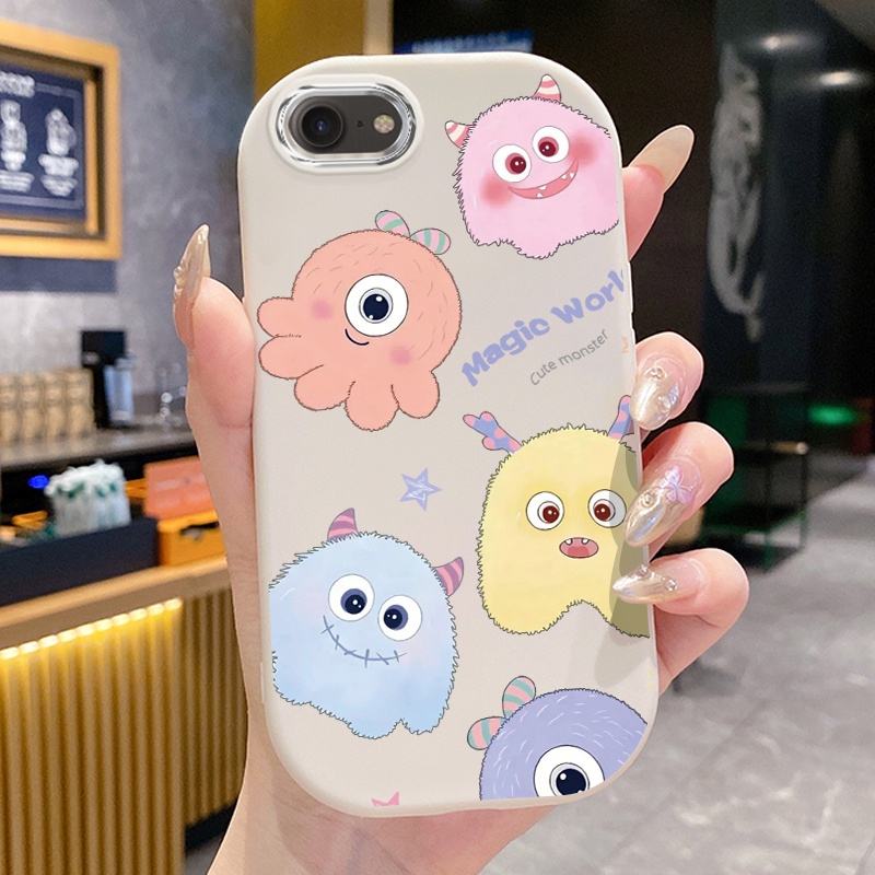 Ốp Lưng iPhone 6 Plus 6s Plus 7 Plus 8 Plus X Xs Max Xr 11 Pro Max Ốp Vỏ quái vật dễ thương