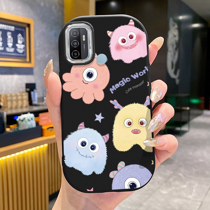 Ốp Lưng OPPO A53 2020 A33 2020 A53s A32 A54 Ốp Vỏ quái vật dễ thương