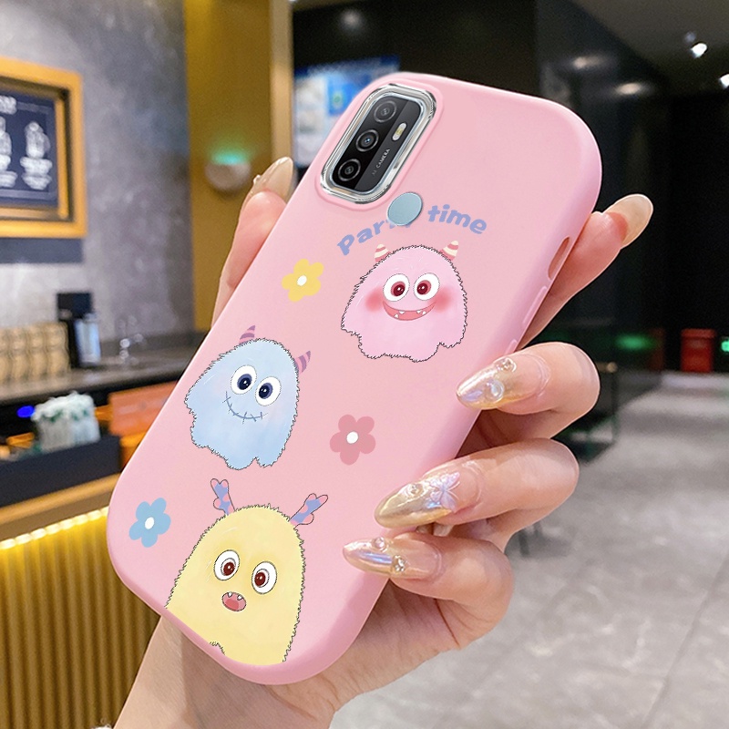 Ốp Lưng OPPO A53 2020 A33 2020 A53s A32 A54 Ốp Vỏ quái vật dễ thương
