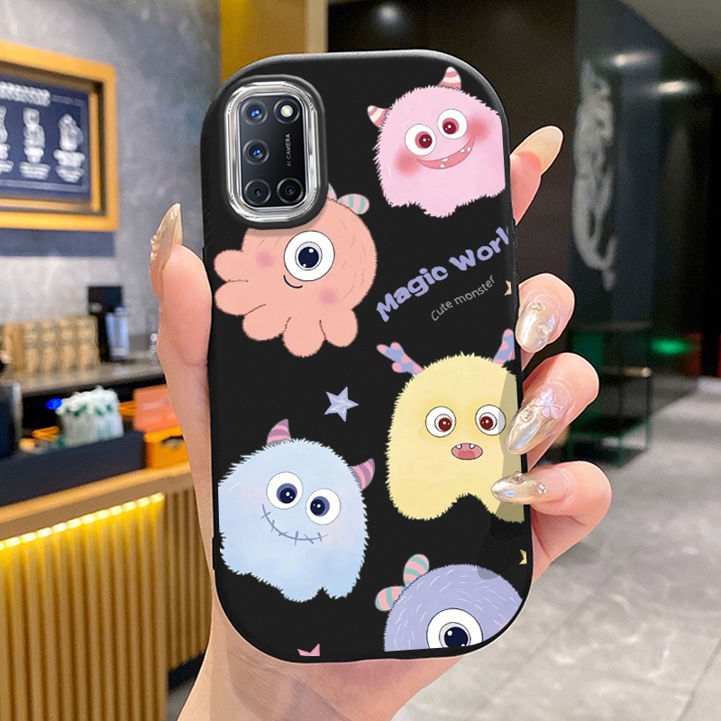 Ốp Lưng OPPO A52 A72 A92 A74 A95 F19 F19s Ốp Vỏ quái vật dễ thương