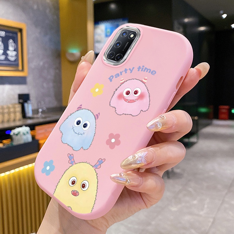 Ốp Lưng OPPO A52 A72 A92 A74 A95 F19 F19s Ốp Vỏ quái vật dễ thương
