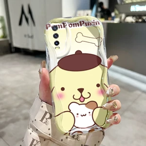 Ốp Lưng VIVO Y20 Y20i Y20s Y12s Y12a Y20t Y30G Y20S G Y20S D Y20S M Y11s Case Trong suốt Dễ thương động vật nhỏ Z5198