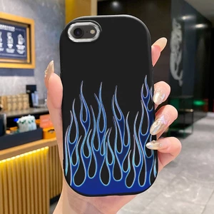 Ốp Lưng iPhone 6 Plus 6s Plus 7 Plus 8 Plus X Xs Max Xr 11 Pro Max Case Sáng tạo Lửa UA0130