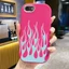 Ốp Lưng iPhone 6 Plus 6s Plus 7 Plus 8 Plus X Xs Max Xr 11 Pro Max Case Sáng tạo Lửa UA0130