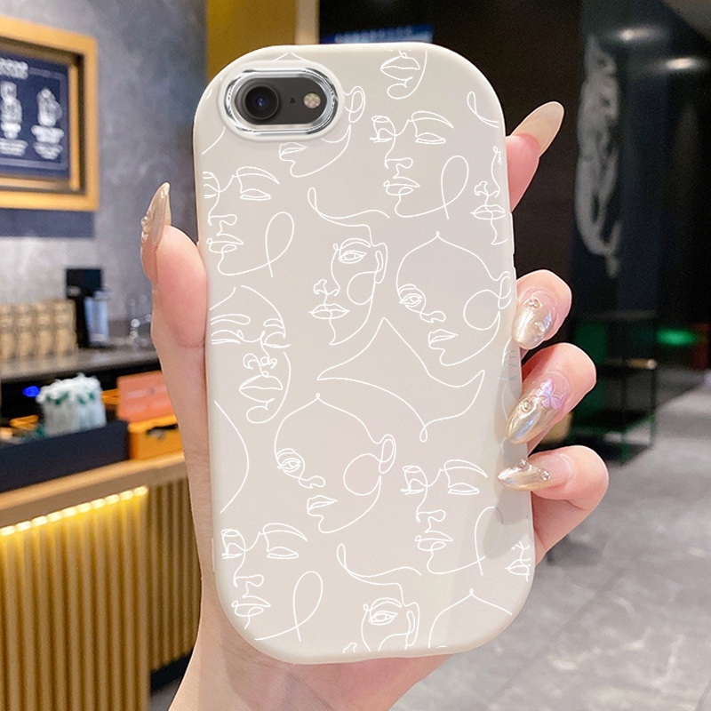Ốp Lưng iPhone 6 Plus 6s Plus 7 Plus 8 Plus X Xs Max Xr 11 Pro Max Case Sáng tạo Vẽ UA0132