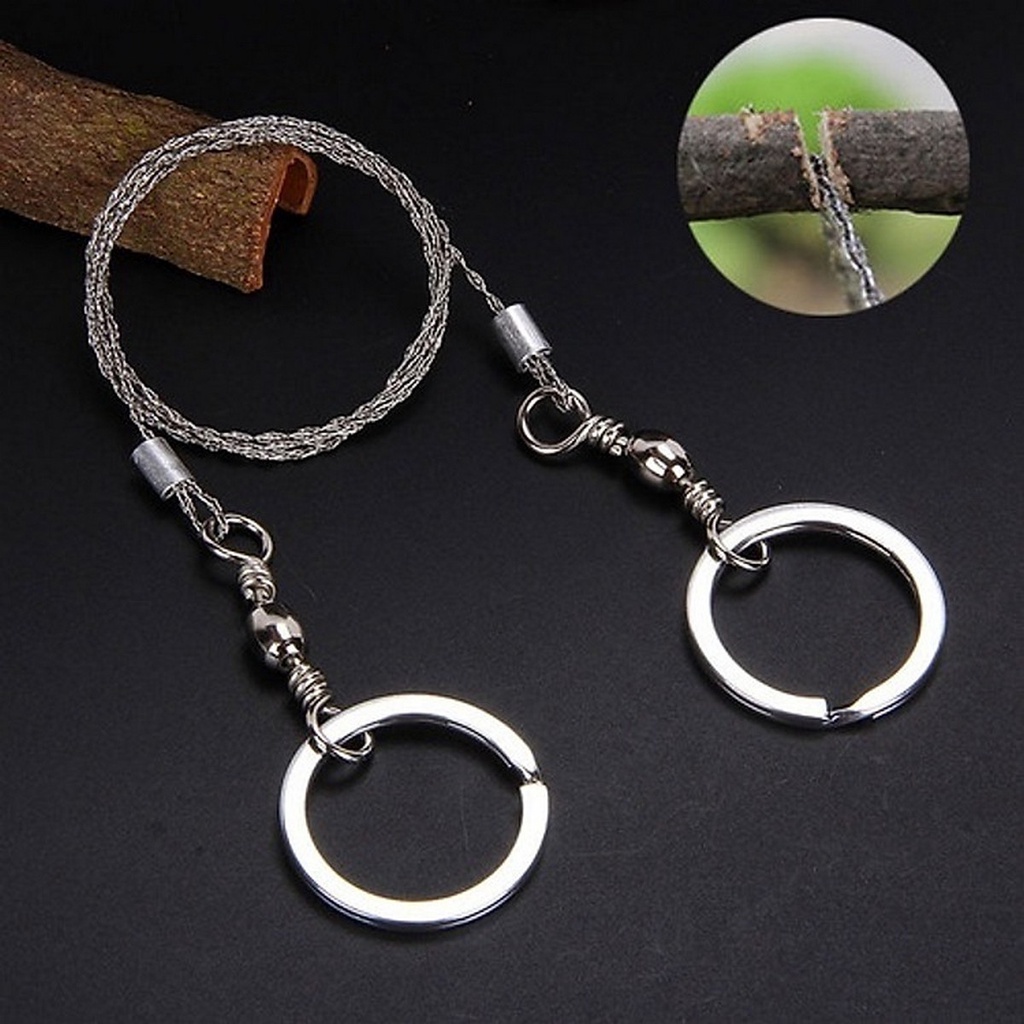 Dây Cưa Cây Sinh Tồn Bằng Thép Khi Đi Du Lịch Tiện Dụng Dài 71Cm