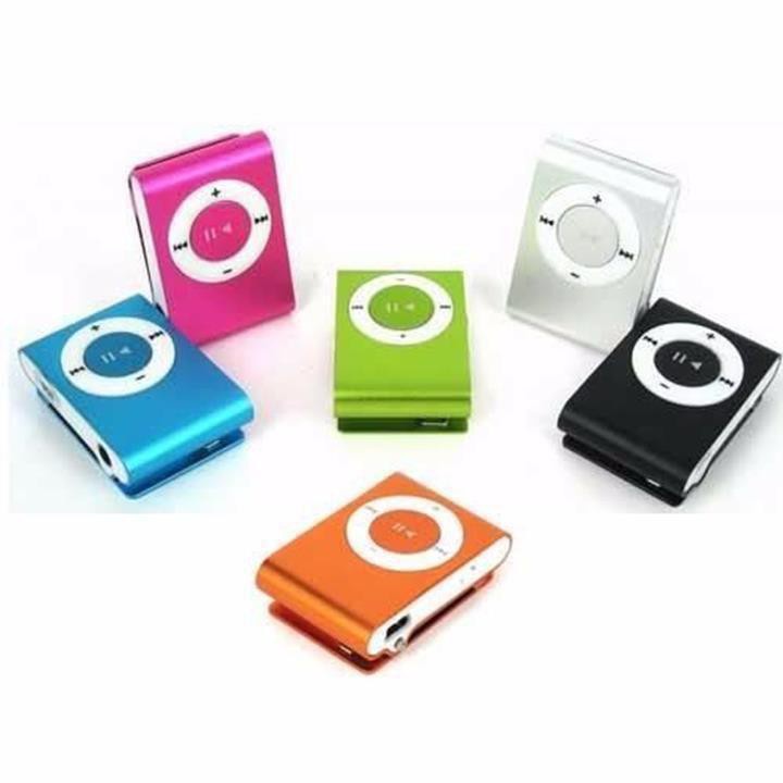 Máy Nghe Nhạc Mp3 Vỏ Nhôm Cao Cấp Kèm Tai Nghe Và Cáp Sạc