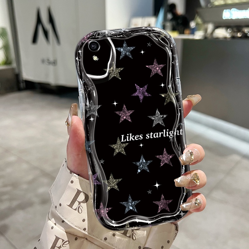 Ốp Lưng VIVO Y91C Y90 Y1s Case Trong suốt Ngôi sao Nhỏ Dễ thương Z5195