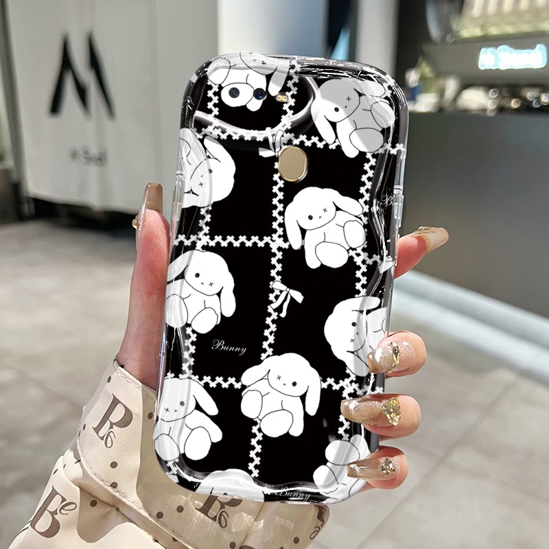 Ốp Lưng OPPO A7 A5s A5 A3s A12e A12 A12s A11k Realme C1 Case Trong suốt Ngôi sao Nhỏ Dễ thương Z5195