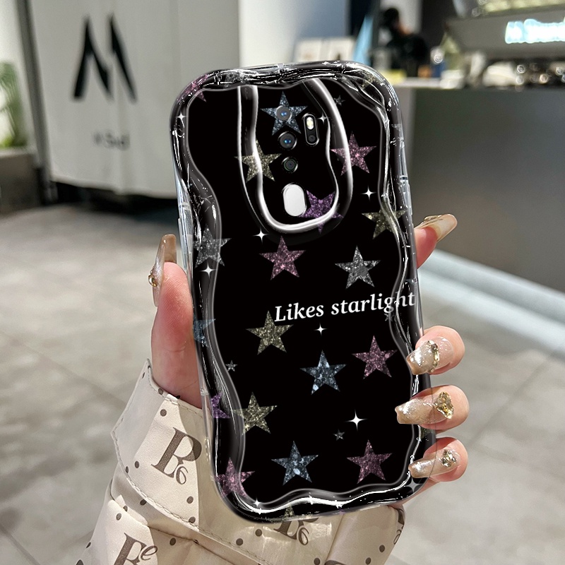 Ốp Lưng OPPO A5 2020 A9 2020 A11 A11X Case Trong suốt Ngôi sao Nhỏ Dễ thương Z5195