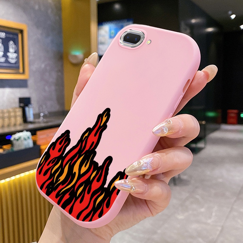 Ốp Lưng OPPO A5 A3s A12E Realme C1 Case Đơn giản Chống ngã