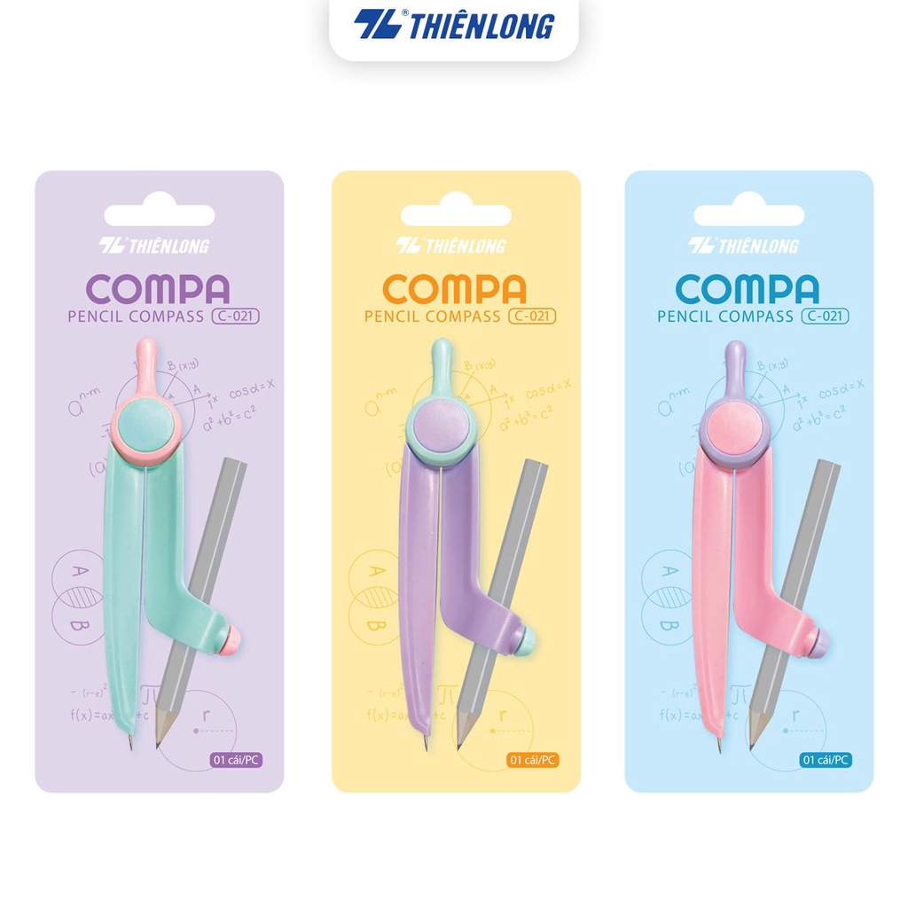 Compa - Pencil Compass Thiên Long C-021 - Màu ngẫu nhiên tại Bảo Nam ...