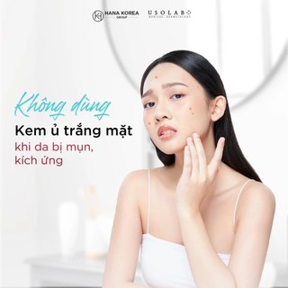 [HÀNG CÔNG TY] Kem ủ trắng da, làm mờ thâm nám Usolab Bio Tone Up Whitening Face Mask (50ml)