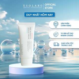 (TEM CÔNG TY) Kem dưỡng ẩm tế bào gốc USOLAB Bio Intensive Repair Cream - Phục hồi và tái tạo da, giảm kích ứng (50ml)
