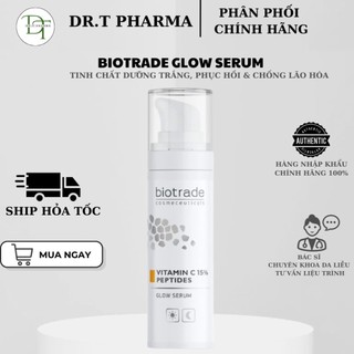 [HÀNG CÔNG TY] Tinh Chất Dưỡng Trắng, Phục Hồi Chống Lão Hóa Biotrade Vitamin C 15% Peptide Glow Serum