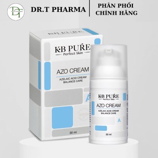 (TEM CÔNG TY) Kem Dưỡng Giảm Mụn Giảm Thâm Mụn KB PURE AZO CREAM (30ml)