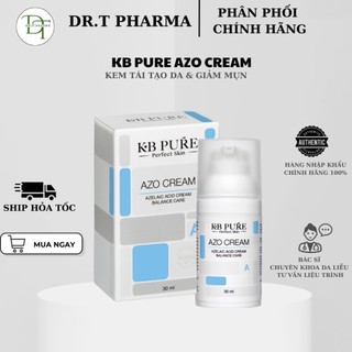 (TEM CÔNG TY) Kem Dưỡng Giảm Mụn Giảm Thâm Mụn KB PURE AZO CREAM (30ml)
